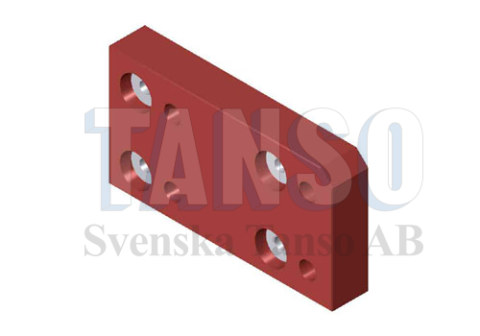 Isolerplatta undre - keramisk
