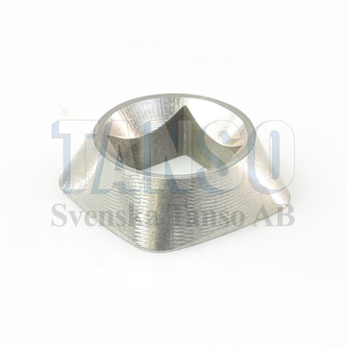 Bricka med fyrkanthål