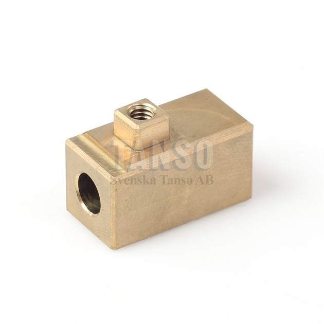 Holder for power feed contact - upper