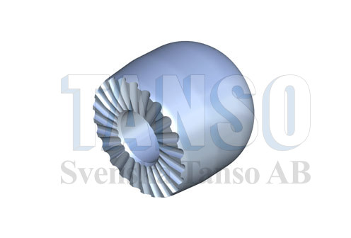 Power feed contact - POLISHED - upper/lower