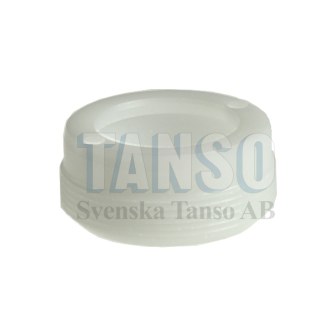 Plastic nut for nozzle