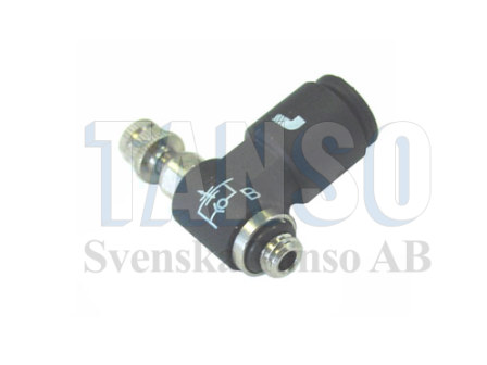 Throttle non-return valve