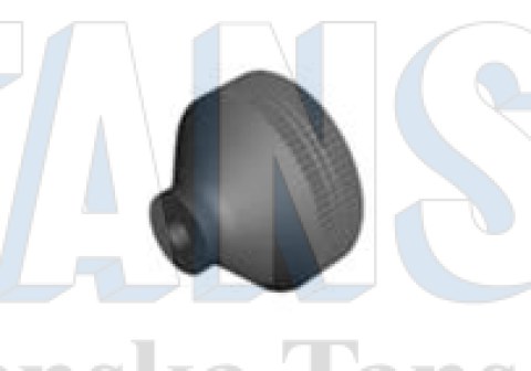 Spolmunstycke - undre